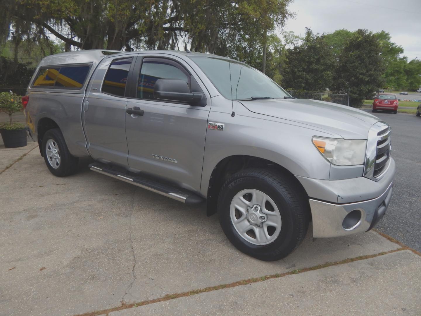 2012 Silver Metallic /Charcoal Toyota Tundra SR5 (5TFRY5F19CX) with an 5.7L V8 engine, Automatic transmission, located at 3120 W Tennessee St, Tallahassee, FL, 32304-1002, (850) 575-6702, 30.458841, -84.349648 - Photo#1